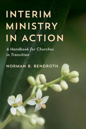 INTERIM MINISTRY IN ACTION A HCB de Norman B. Bendroth