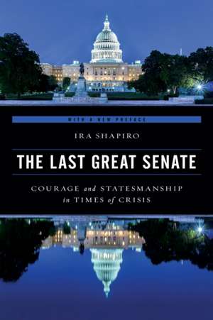 Last Great Senate de Ira Shapiro