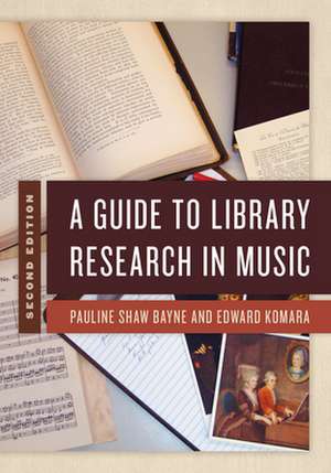 GUIDE TO LIBRARY RESEARCH IN MCB de Edward Komara