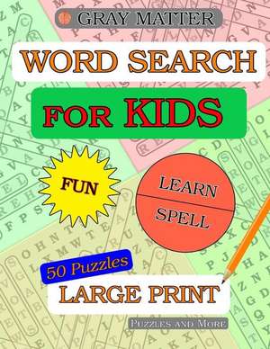 Word Search Puzzles for Kids - Themes, Jokes, Fun Facts de Puzzles and More