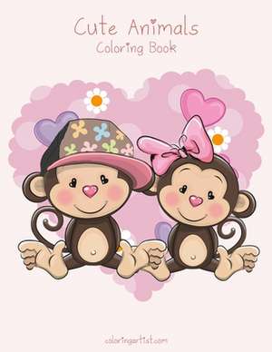 Cute Animals Coloring Book 1 de Nick Snels