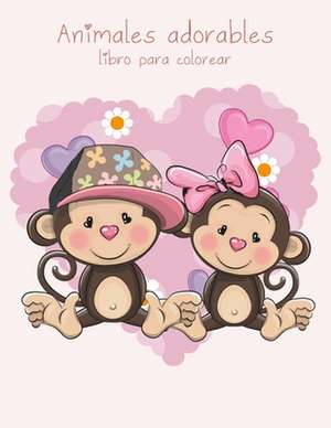 Animales Adorables Libro Para Colorear 1 de Nick Snels