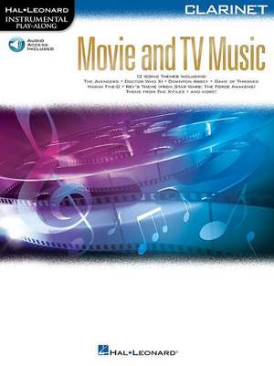 Movie and TV Music: Instrumental Play-Along Series [With Access Code] de Hal Leonard Corp