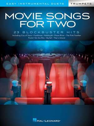 Movie Songs for Two Trumpets: Easy Instrumental Duets de Hal Leonard Corp