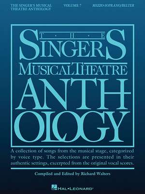 Singer's Musical Theatre Anthology - Volume 7 de Richard Walters