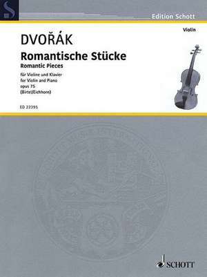 Romantic Pieces, Op. 75 [Romantische Stucke] de Antonin Dvorak