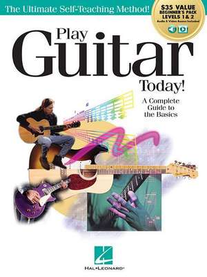 Play Guitar Today! All-In-One Beginner's Pack: Includes Book 1, Book 2, Audio & Video de Doug Boduch