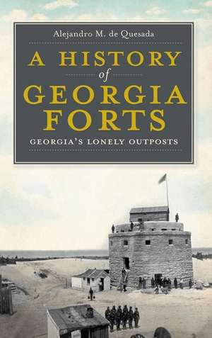 A History of Georgia Forts: Georgia's Lonely Outposts de Alejandro M. De Quesada