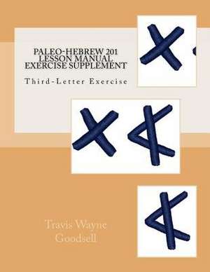 Paleo-Hebrew 201 Lesson Manual Exercise Supplement de Travis Wayne Goodsell