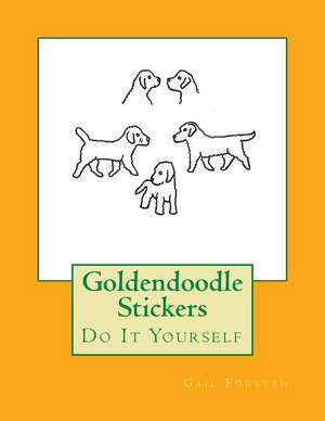 Goldendoodle Stickers de Gail Forsyth