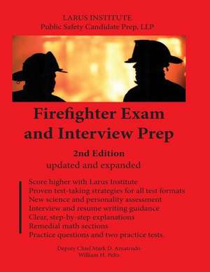 Firefighter Exam and Interview Prep de Peltz, MR William H.