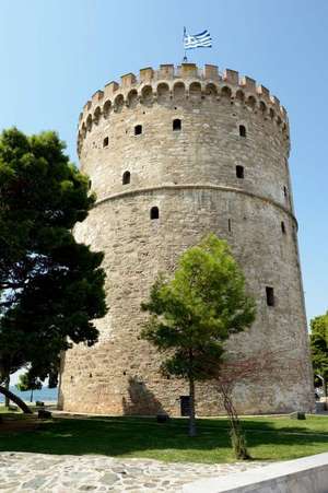 White Tower of Thessaloniki Halkidiki Greece Journal de Press, Benton