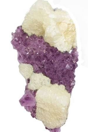 An Amethyst and Calcite Crystal Journal de Cs Creations