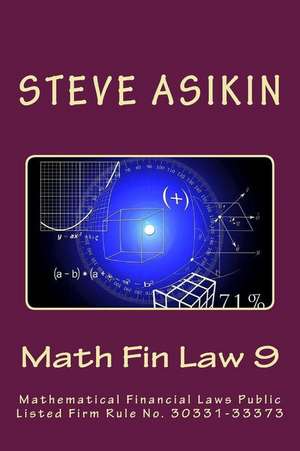 Math Fin Law 9 de Steve Asikin