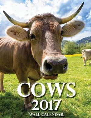 Cows 2017 Wall Calendar de Lotus Art