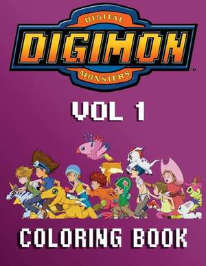 Digimon Coloring Book - 80 Pages A4 (Volume 1) de Sergii Tolmachov