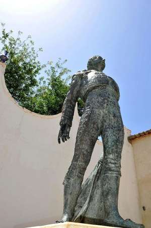 Matador Statue in Ronda Spain Journal de Cool Image