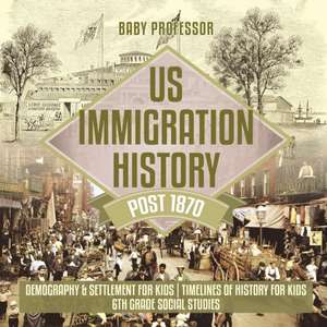 US Immigration History Post 1870 - Demography & Settlement for Kids | Timelines of History for Kids | 6th Grade Social Studies de Baby