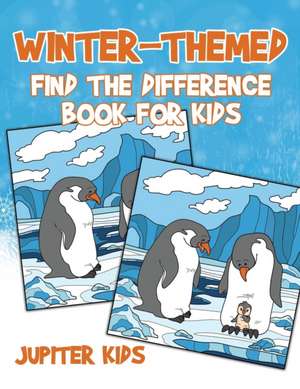 Winter-Themed Find the Difference Book for Kids de Jupiter Kids