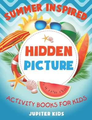 Summer-Inspired Hidden Picture Activity Books for Kids de Jupiter Kids