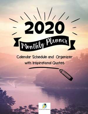 2020 Monthly Planner de Journals and Notebooks