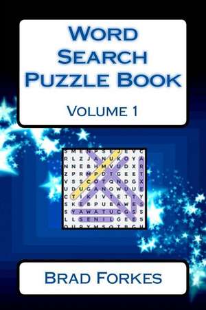 Word Search Puzzle Book de Forkes, Brad