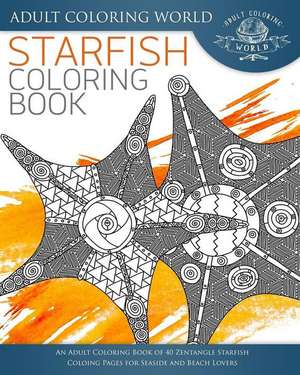 Starfish Coloring Book de Adult Coloring World