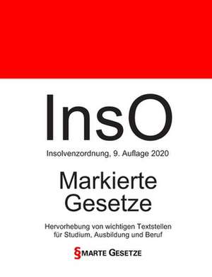 Inso, Insolvenzordnung, Smarte Gesetze, Markierte Gesetze de Smarte Gesetze