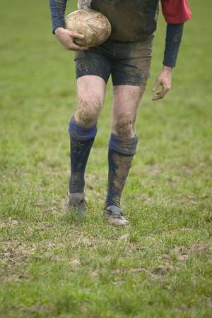 A Rugby Player After a Hard Game Portrait Journal de Cs Creations