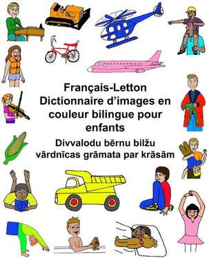 Francais-Letton Dictionnaire D'Images En Couleur Bilingue Pour Enfants de Richard Carlson Jr