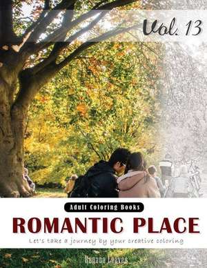 Romantic Place & Country Coloring Book for Stress Relief & Mind Relaxation, Stay Focus Therapy de Leaves, Banana