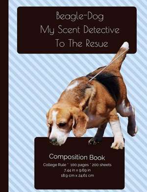 Funny Beagle - Scent Detective Composition Notebook de I. Love My Dog Journals and Compositions