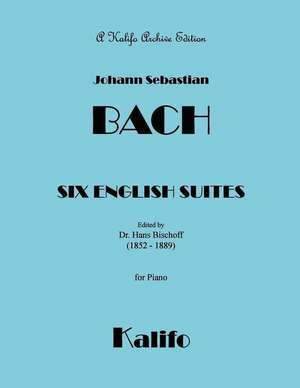 Six English Suites de Johann Sebastian Bach