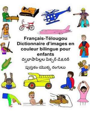 Francais-Telougou Dictionnaire D'Images En Couleur Bilingue Pour Enfants de Richard Carlson Jr