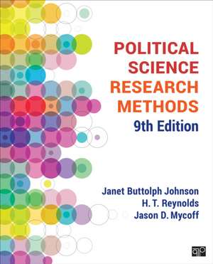 Political Science Research Methods de Janet B. Johnson