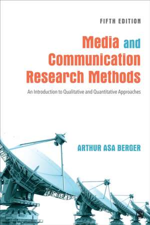 Media and Communication Research Methods de Berger