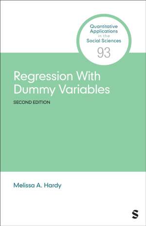 Regression with Dummy Variables de Melissa A Hardy