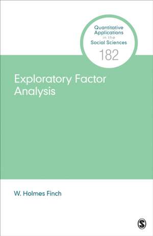 Exploratory Factor Analysis de Holmes Finch