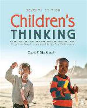 Children&#8242;s Thinking de David F Bjorklund