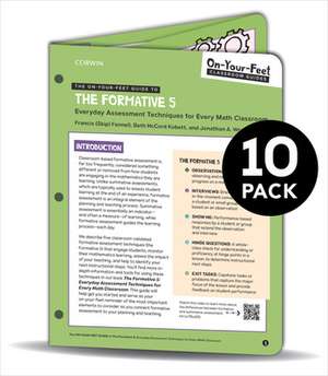 BUNDLE: Fennell: The On-Your-Feet Guide to The Formative 5: 10 Pack de Francis M. Fennell