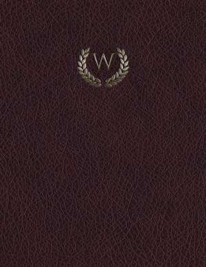 Monogram "W" Sketchbook de Services, N. D. Author