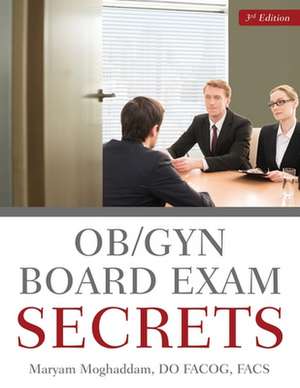 OB/GYN Board Exam Secrets de Maryam Moghaddam