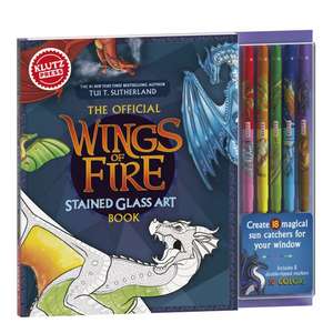 Klutzpress Wings of Fire Stained Glass Art de Editors of Klutz