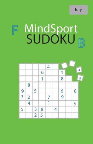 Mindsport Sudoku July de Rhys Michael Cullen