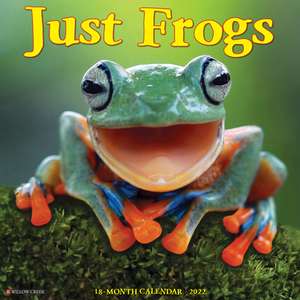 FROGS 2022 WALL CALENDAR de Willow Creek Press