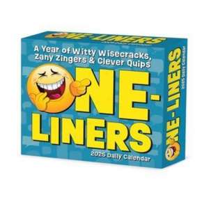 One-Liners 2025 6.2 X 5.4 Box Calendar de Willow Creek Press