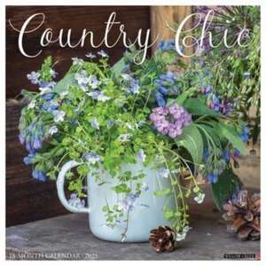 Country Chic 2025 12 X 12 Wall Calendar de Willow Creek Press