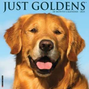 Just Goldens 2025 12 X 12 Wall Calendar de Willow Creek Press