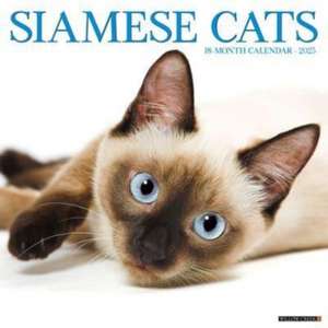 Siamese Cats 2025 12 X 12 Wall Calendar de Willow Creek Press