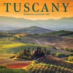 Tuscany 2025 12 X 12 Wall Calendar de Willow Creek Press